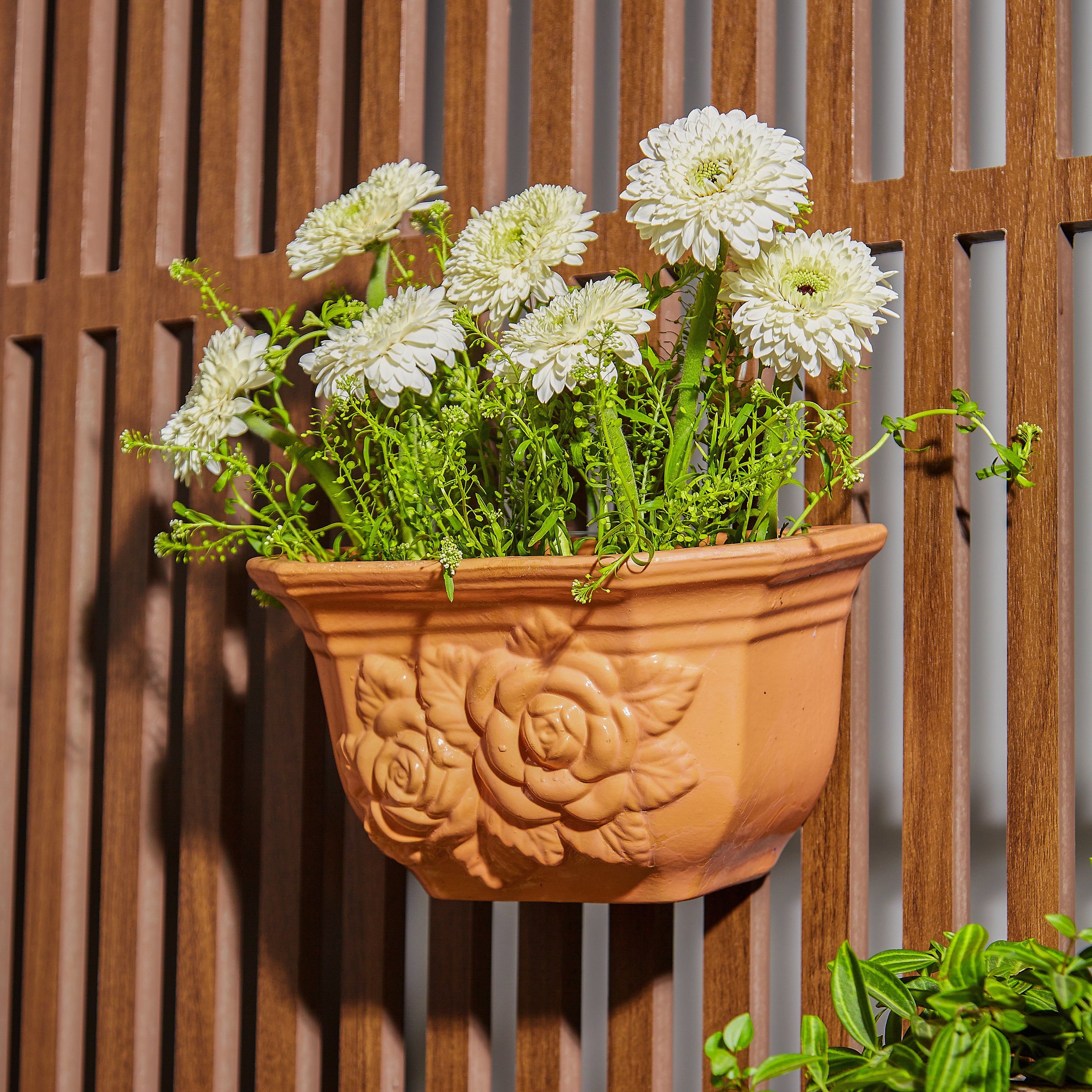 Wall Planter - Railing Hanging Planter - Balcony Planters - Vertical Planter - Planters for Outdoor Plants