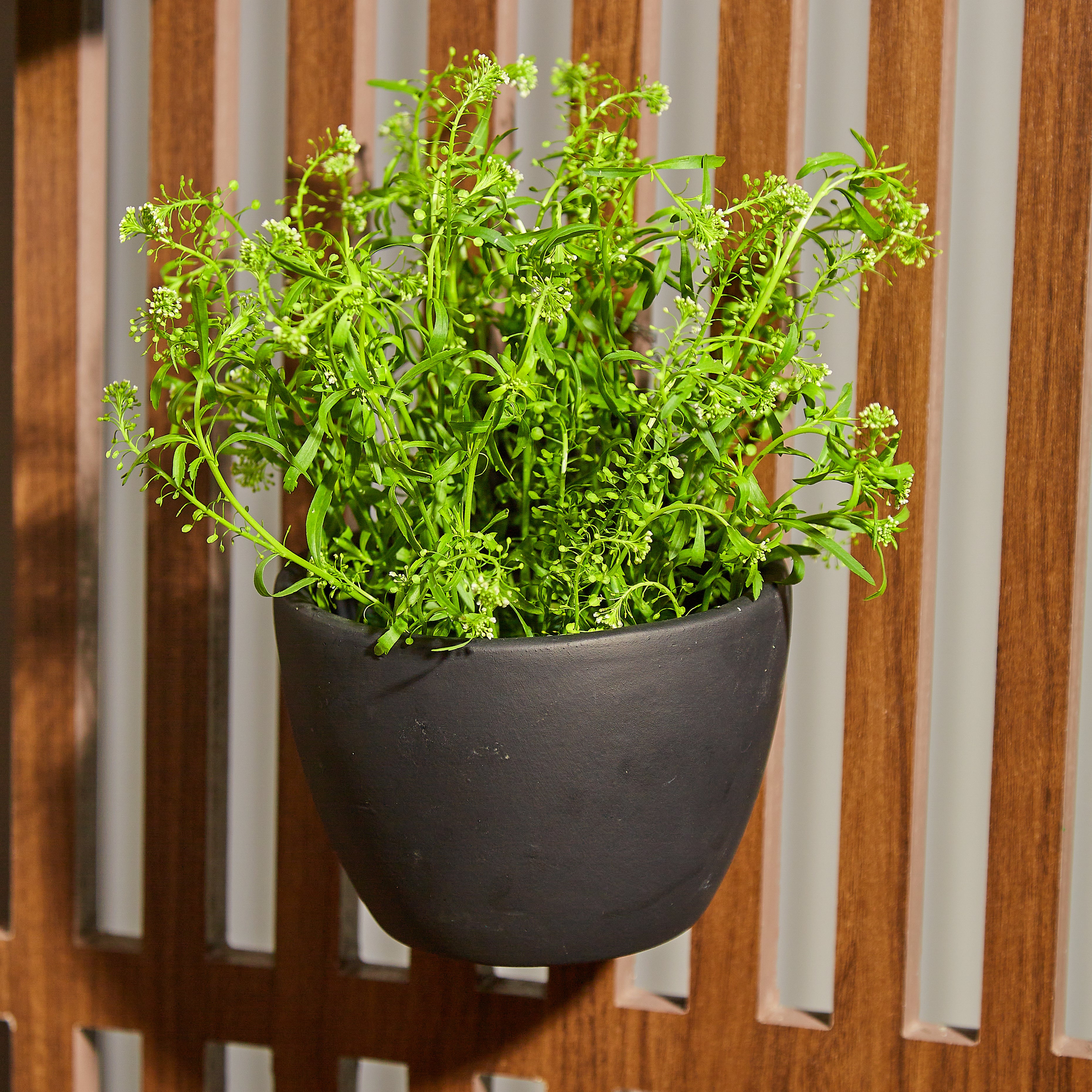 Wall Planter - Railing Hanging Planter - Balcony Planters - Vertical Planter - Planters for Outdoor Plants