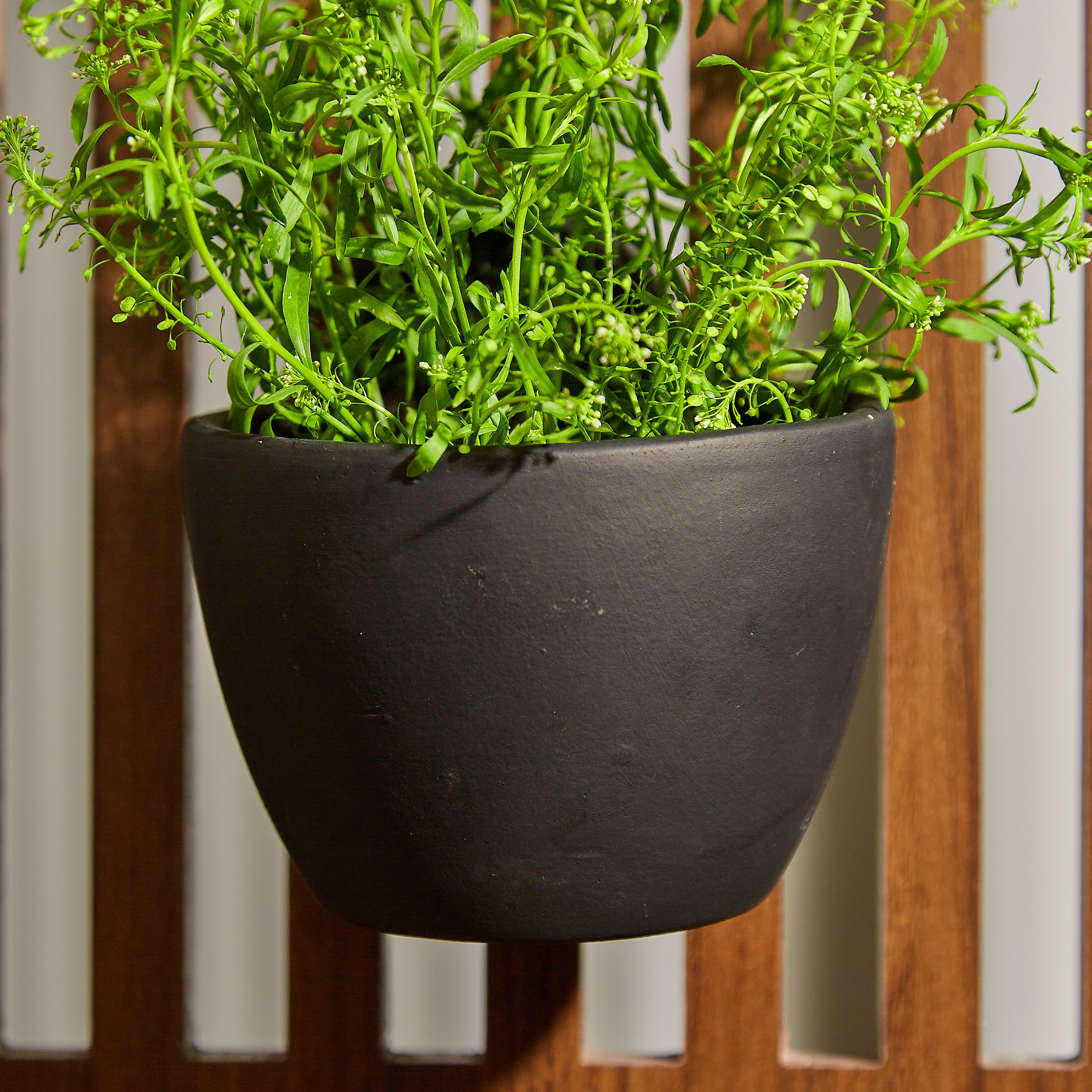 Wall Planter - Railing Hanging Planter - Balcony Planters - Vertical Planter - Planters for Outdoor Plants