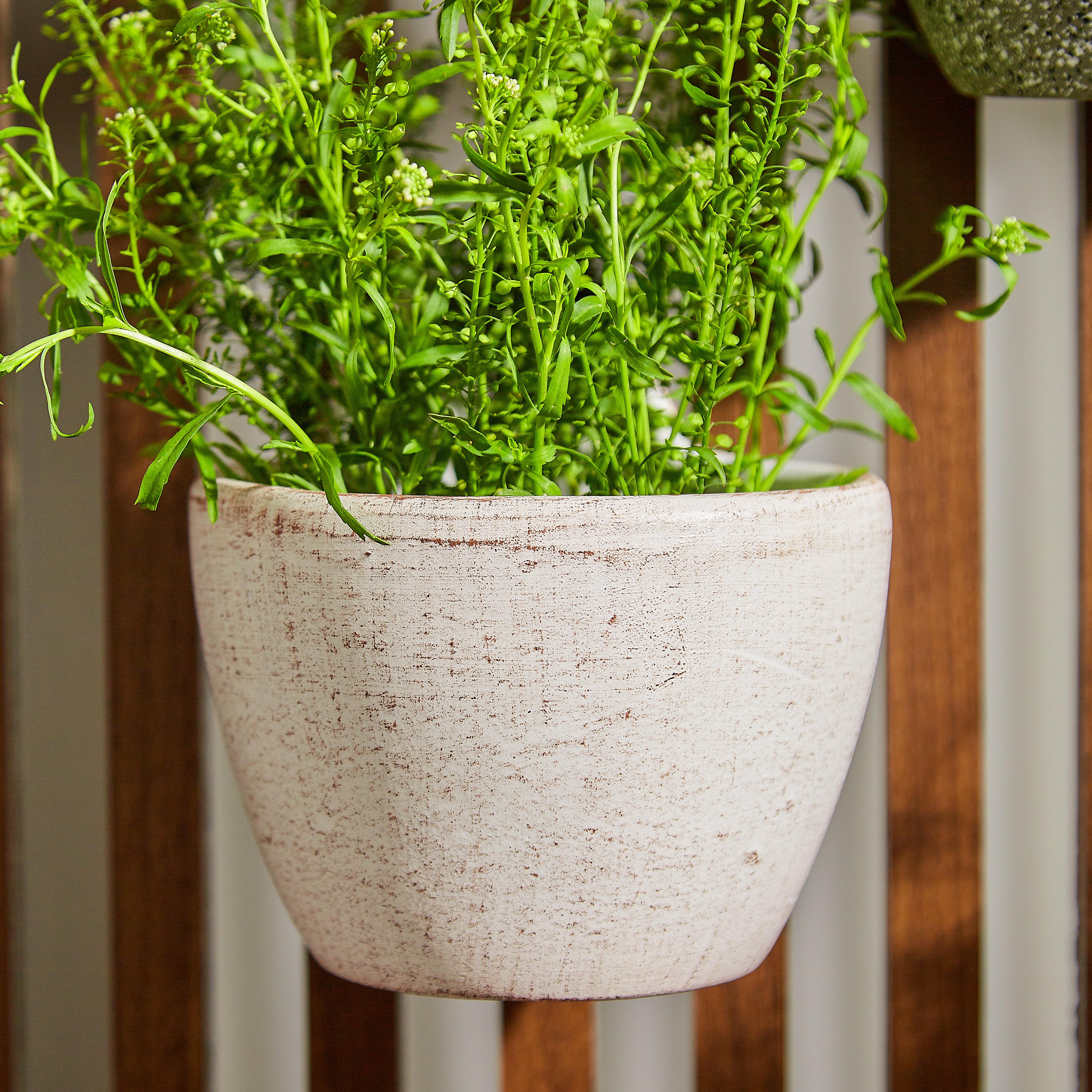 Wall Planter - Railing Hanging Planter - Balcony Planters - Vertical Planter - Planters for Outdoor Plants