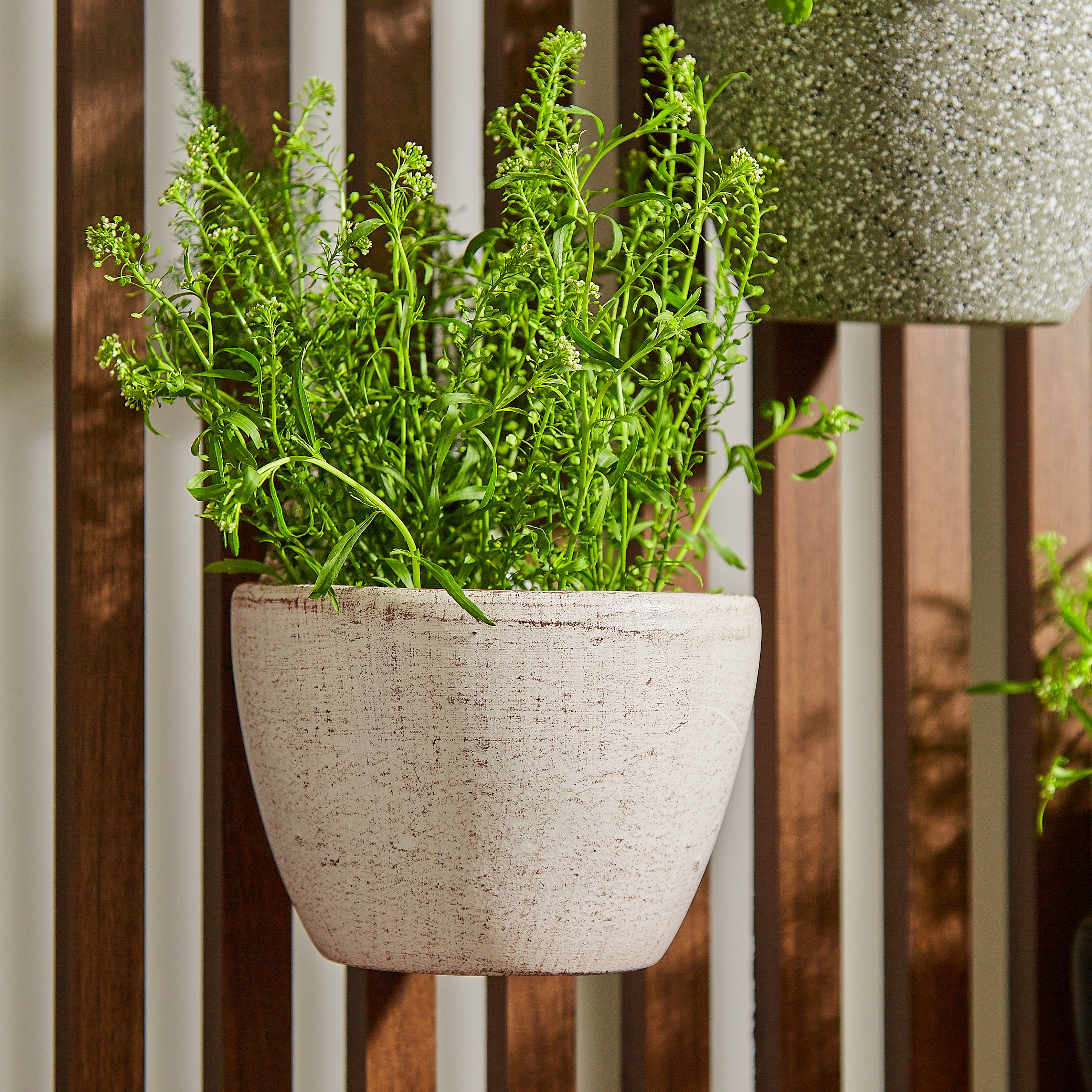 Wall Planter - Railing Hanging Planter - Balcony Planters - Vertical Planter - Planters for Outdoor Plants