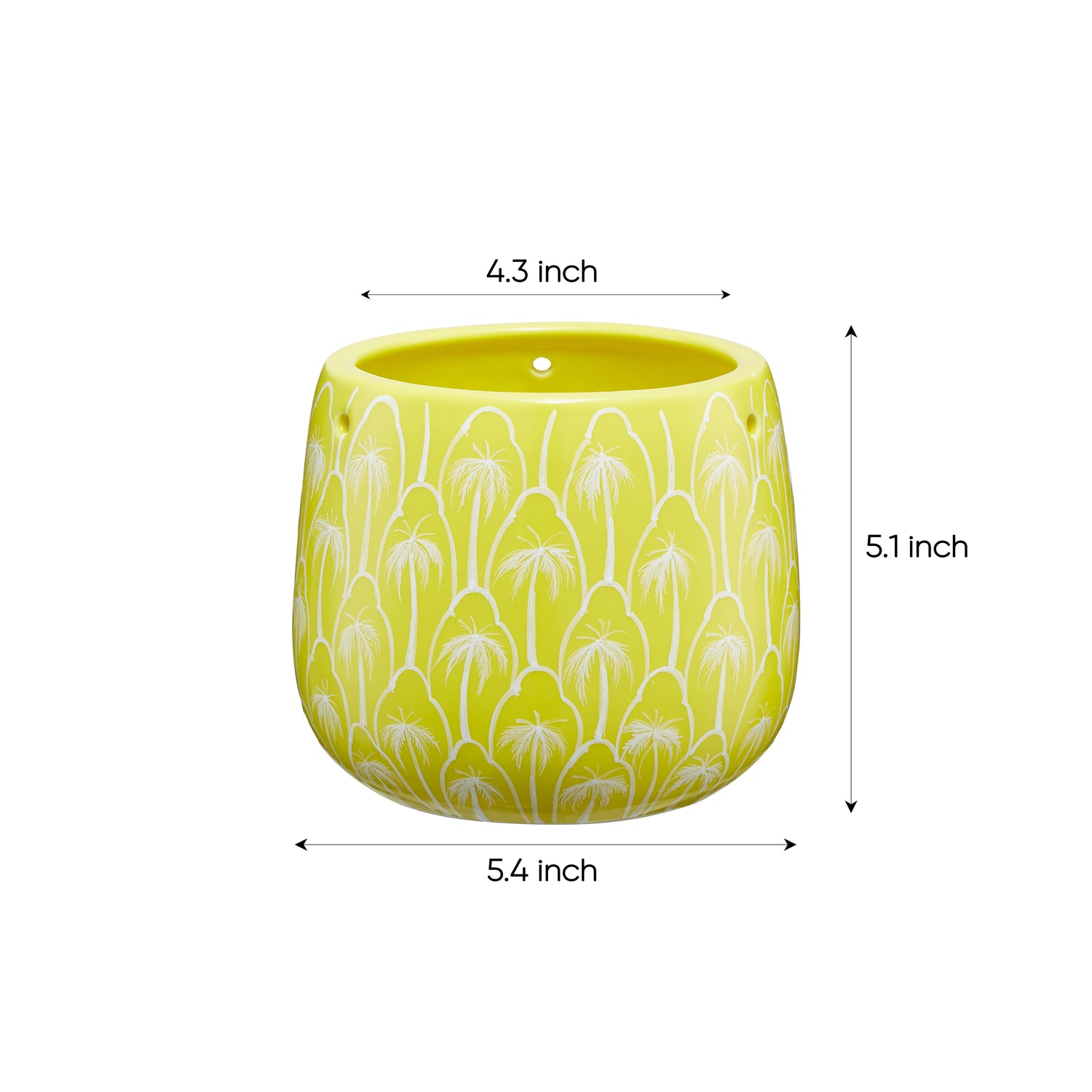 yellow pot plant holder Yellow Hanging Planter with Macrame Plant Hanger – GomQ