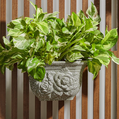 hanging planter for railing Jardiniere Wall Planter – GomQ